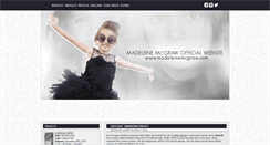 Desktop Screenshot of madeleinemcgraw.com